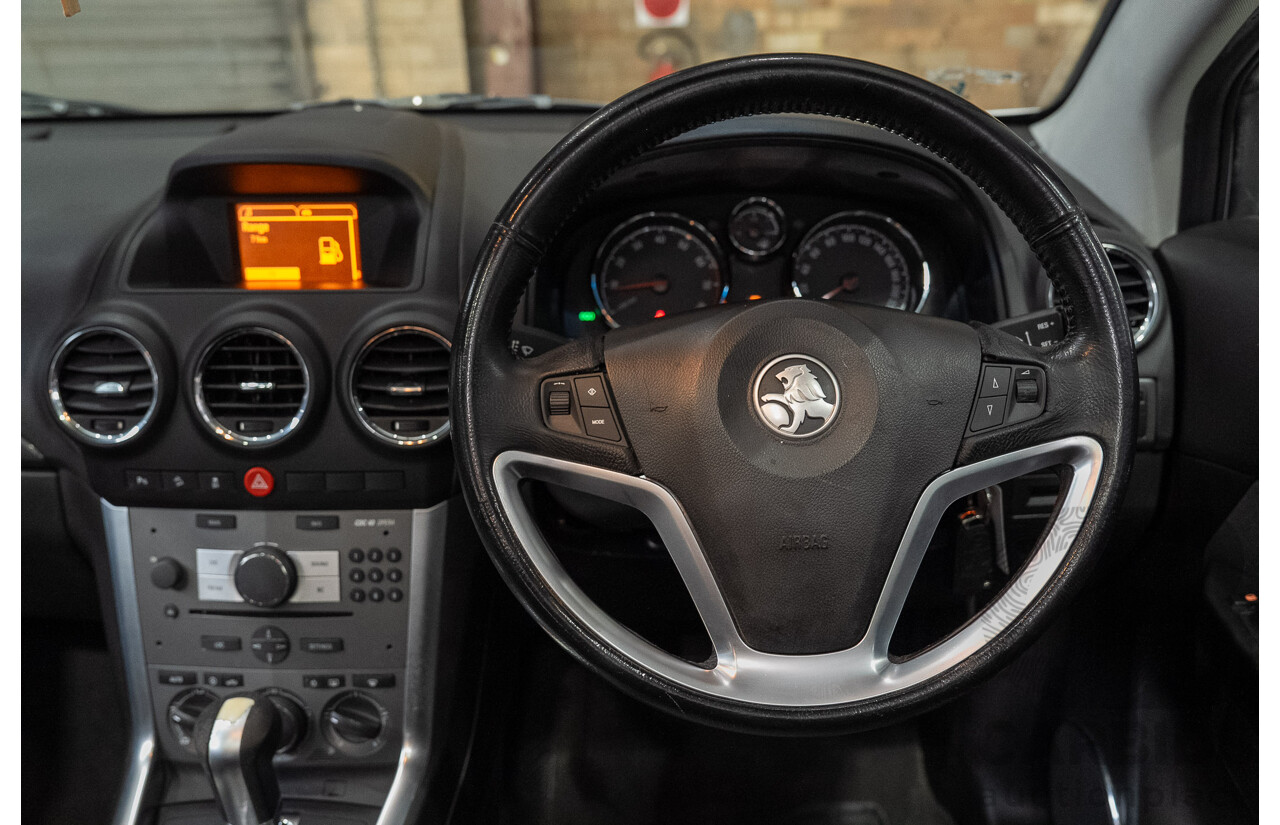 12/2012 Holden Captiva 5 CG MY12 4d Wagon White 2.4L