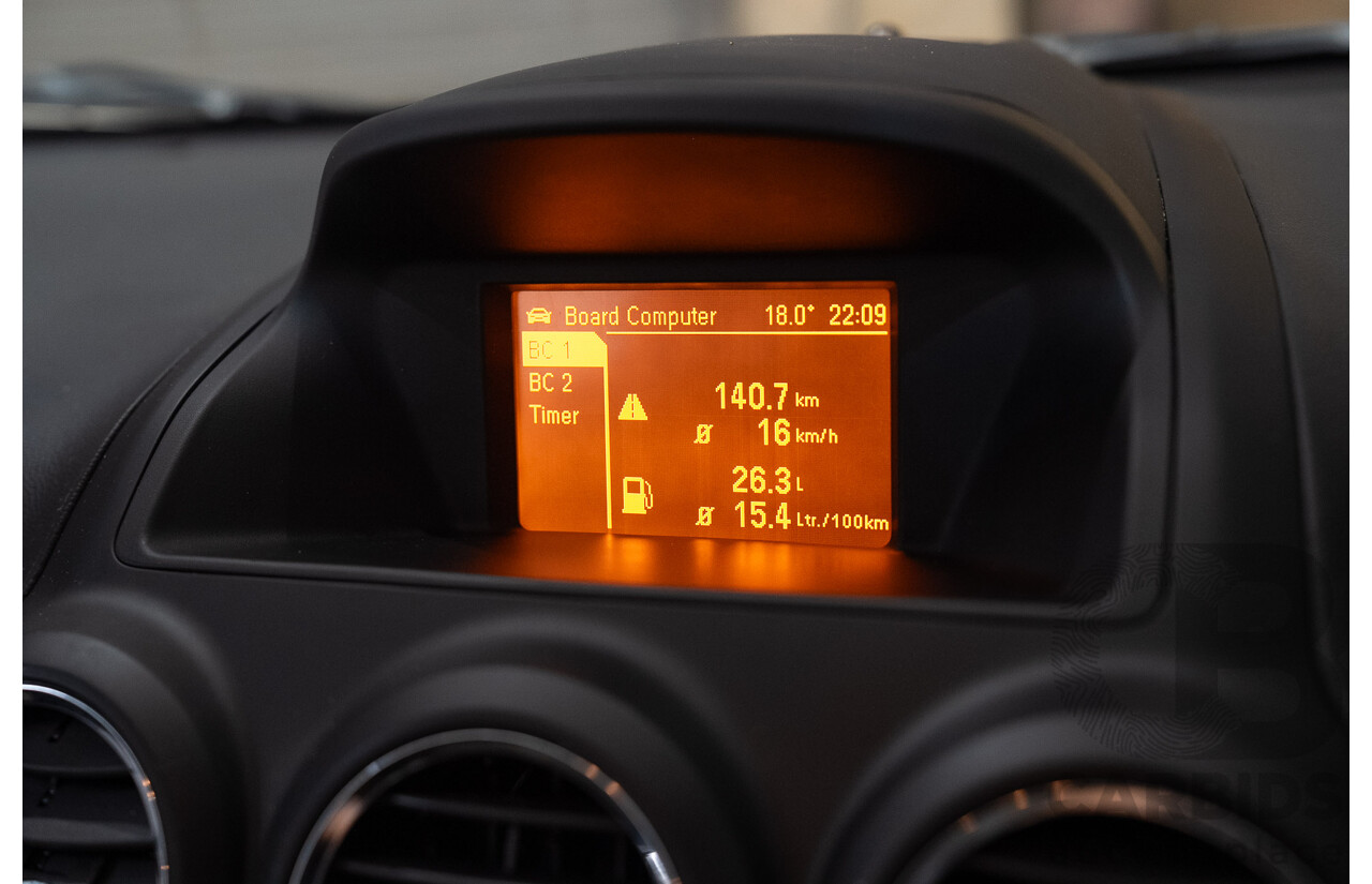 12/2012 Holden Captiva 5 CG MY12 4d Wagon White 2.4L