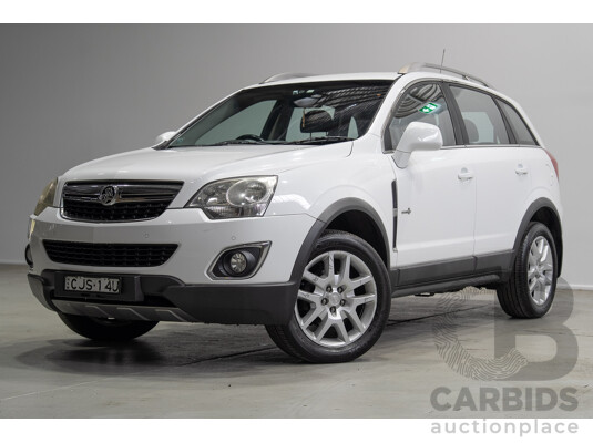 12/2012 Holden Captiva 5 CG MY12 4d Wagon White 2.4L