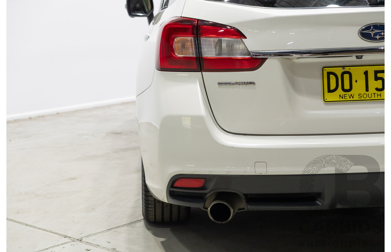 09/2020 Subaru Levorg 2.0 STi Sport (AWD) MY20 4d Wagon White Turbo 2.0L