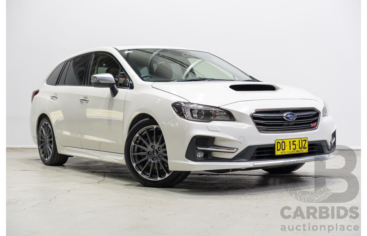 09/2020 Subaru Levorg 2.0 STi Sport (AWD) MY20 4d Wagon White Turbo 2.0L