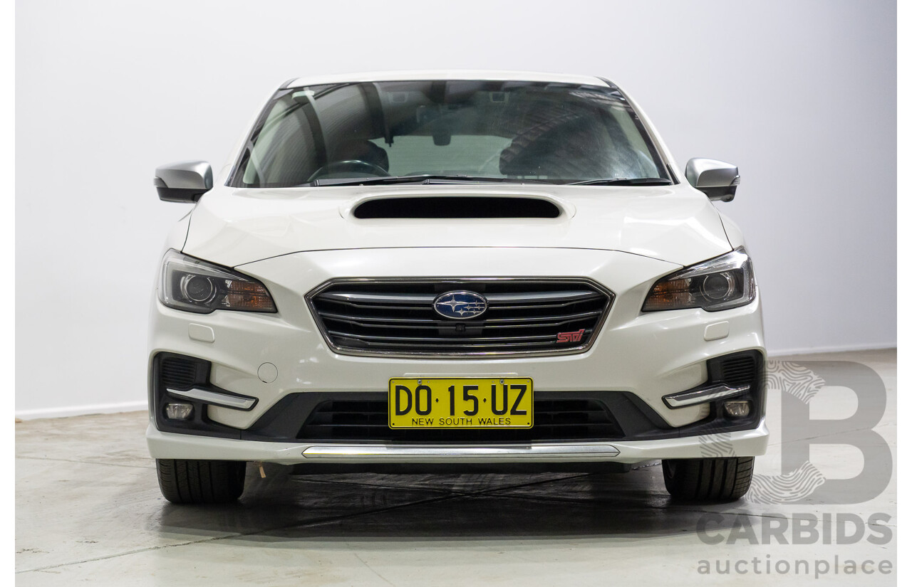 09/2020 Subaru Levorg 2.0 STi Sport (AWD) MY20 4d Wagon White Turbo 2.0L