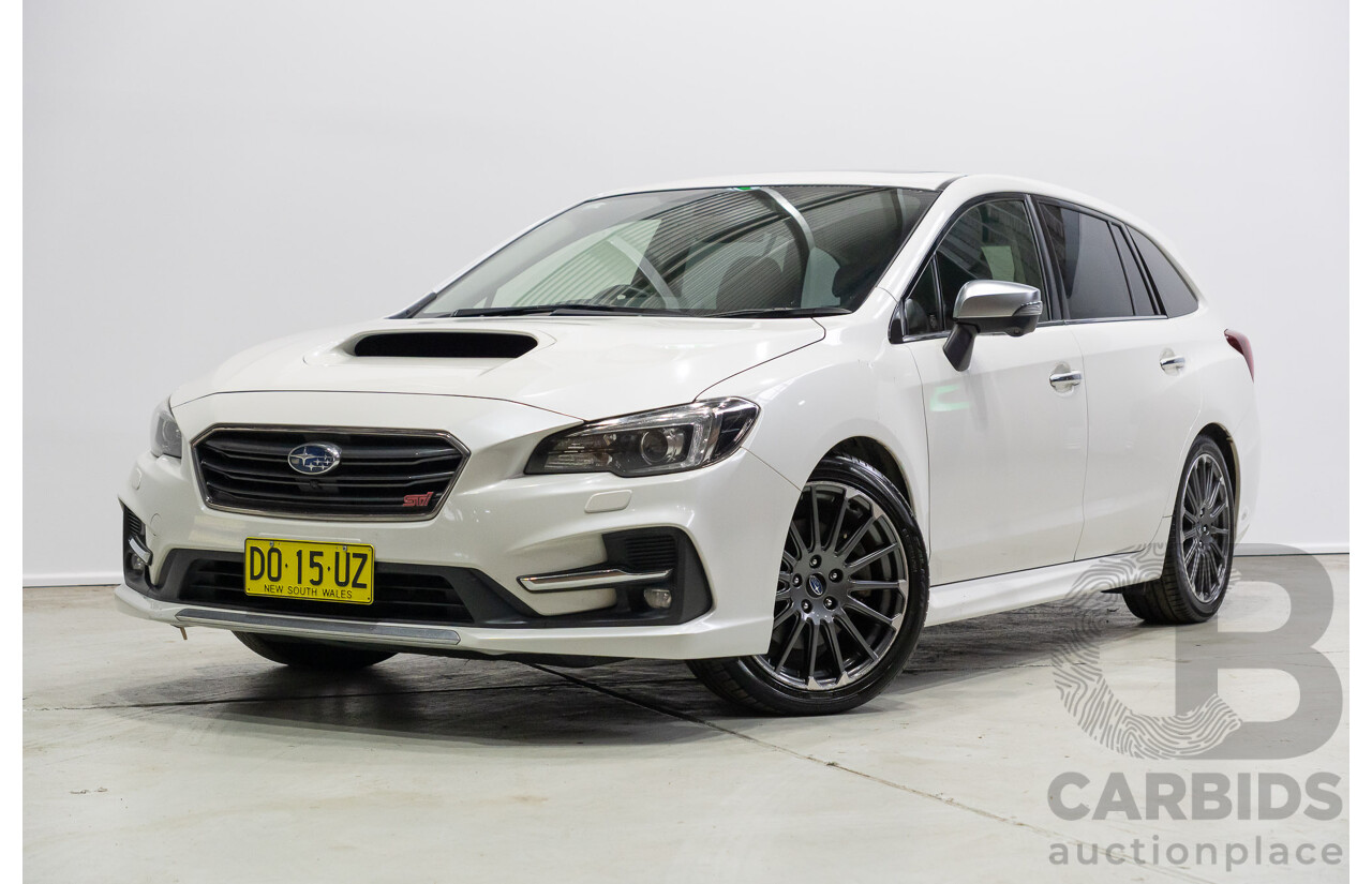09/2020 Subaru Levorg 2.0 STi Sport (AWD) MY20 4d Wagon White Turbo 2.0L