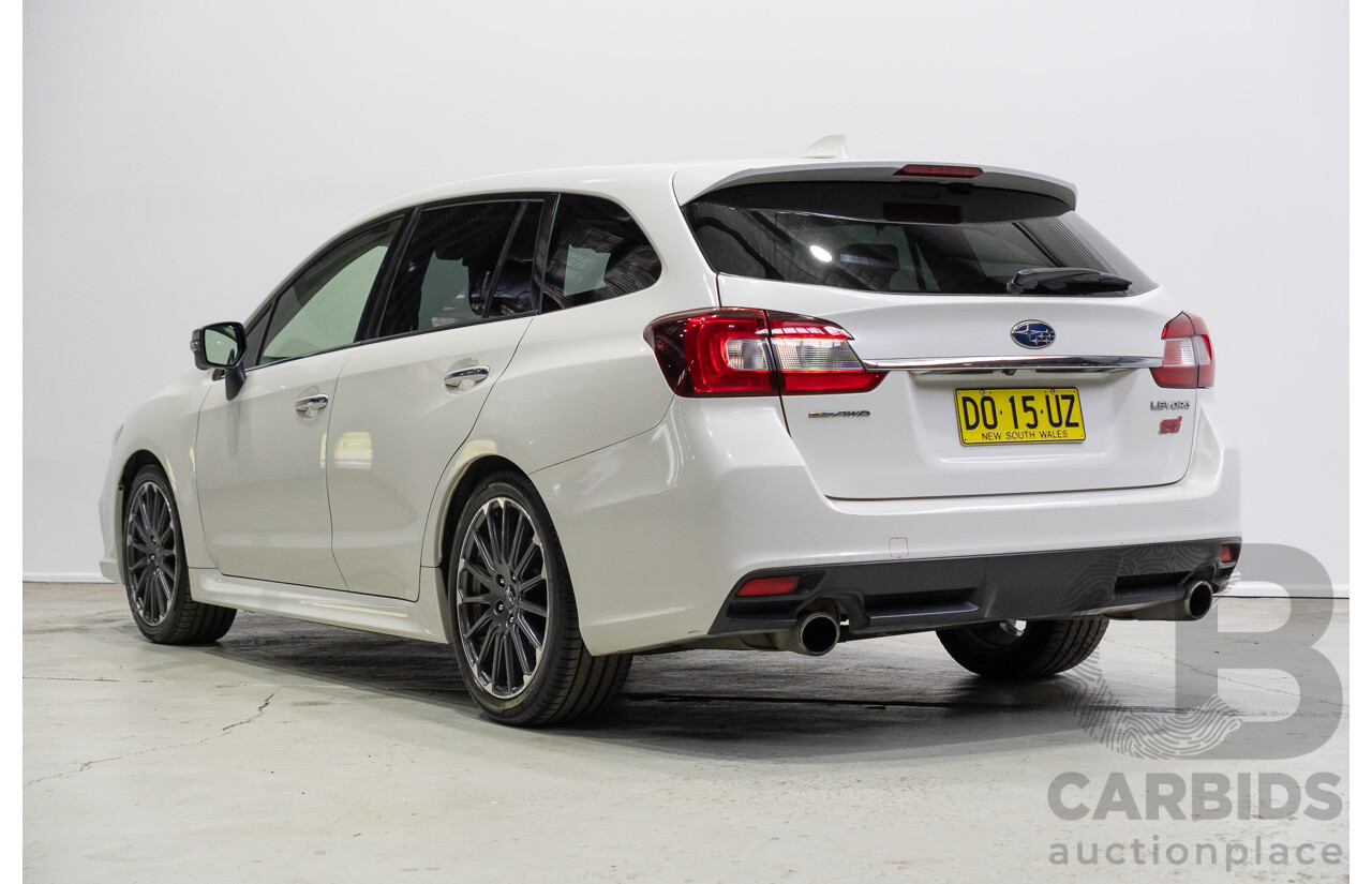 09/2020 Subaru Levorg 2.0 STi Sport (AWD) MY20 4d Wagon White Turbo 2.0L