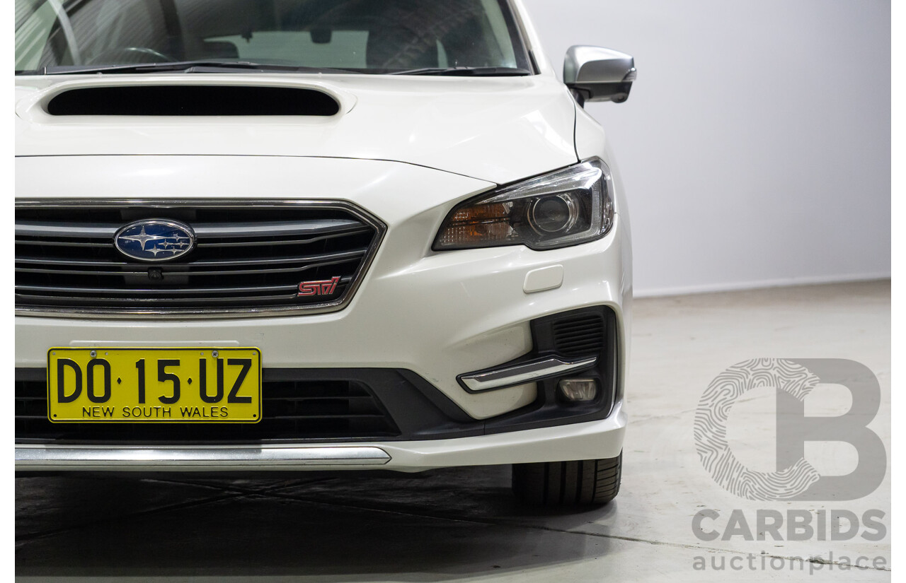 09/2020 Subaru Levorg 2.0 STi Sport (AWD) MY20 4d Wagon White Turbo 2.0L