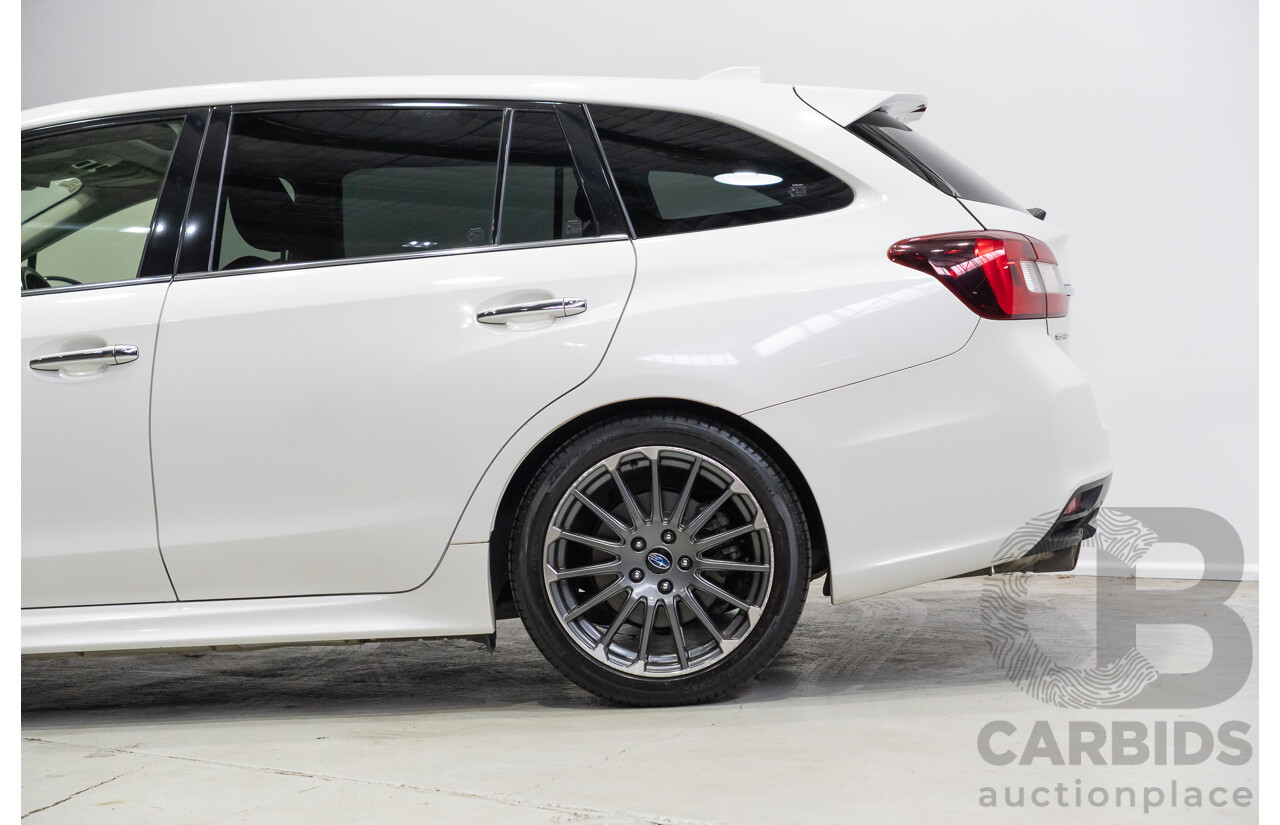 09/2020 Subaru Levorg 2.0 STi Sport (AWD) MY20 4d Wagon White Turbo 2.0L