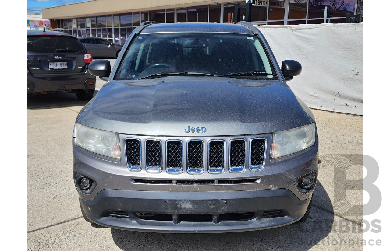 11/2012 Jeep Compass Sport (4x4) MK MY13 4d Wagon Grey 2.4L