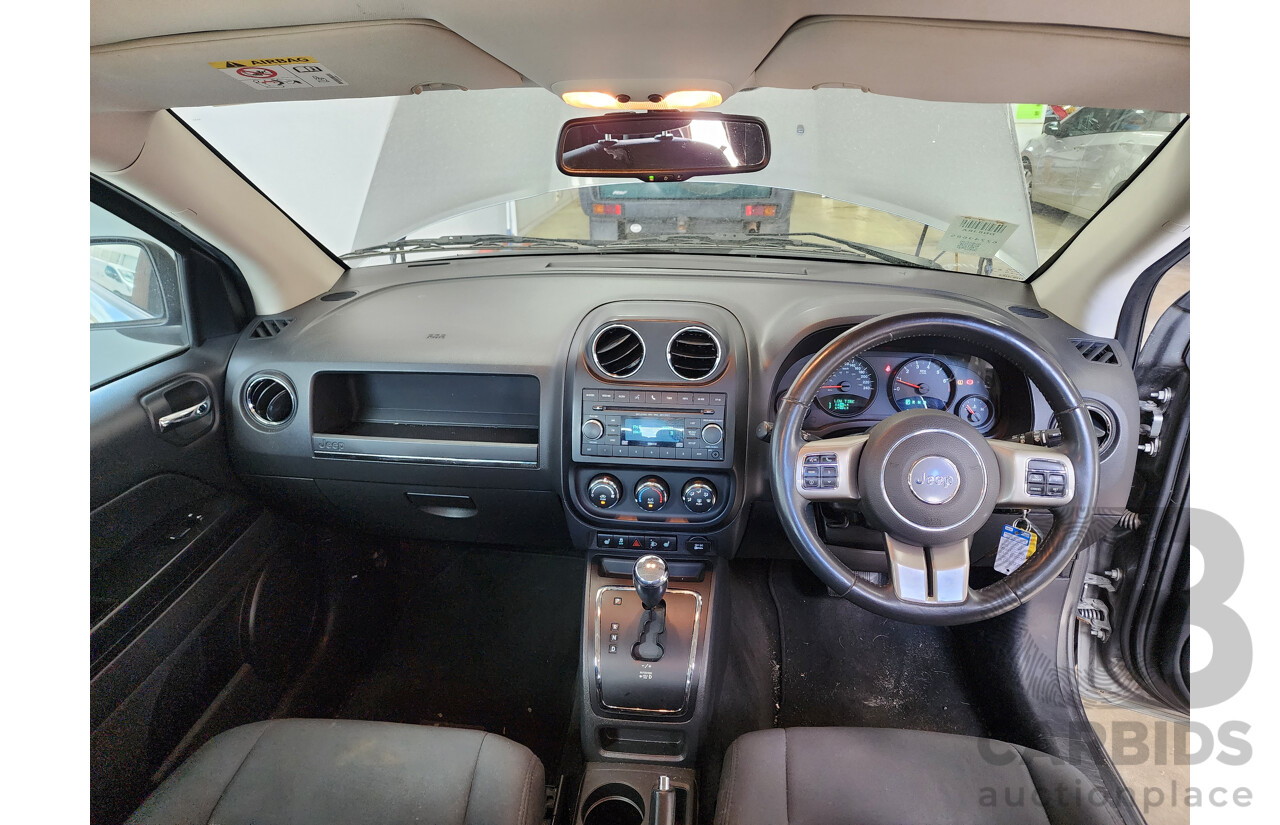 11/2012 Jeep Compass Sport (4x4) MK MY13 4d Wagon Grey 2.4L