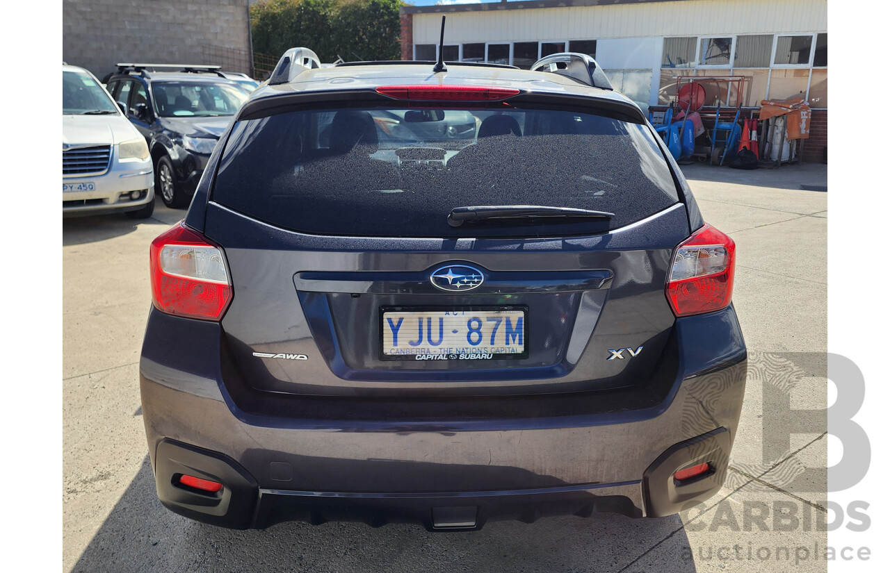 12/2013 Subaru XV 2.0i-S MY14 4d Wagon Grey 2.0L