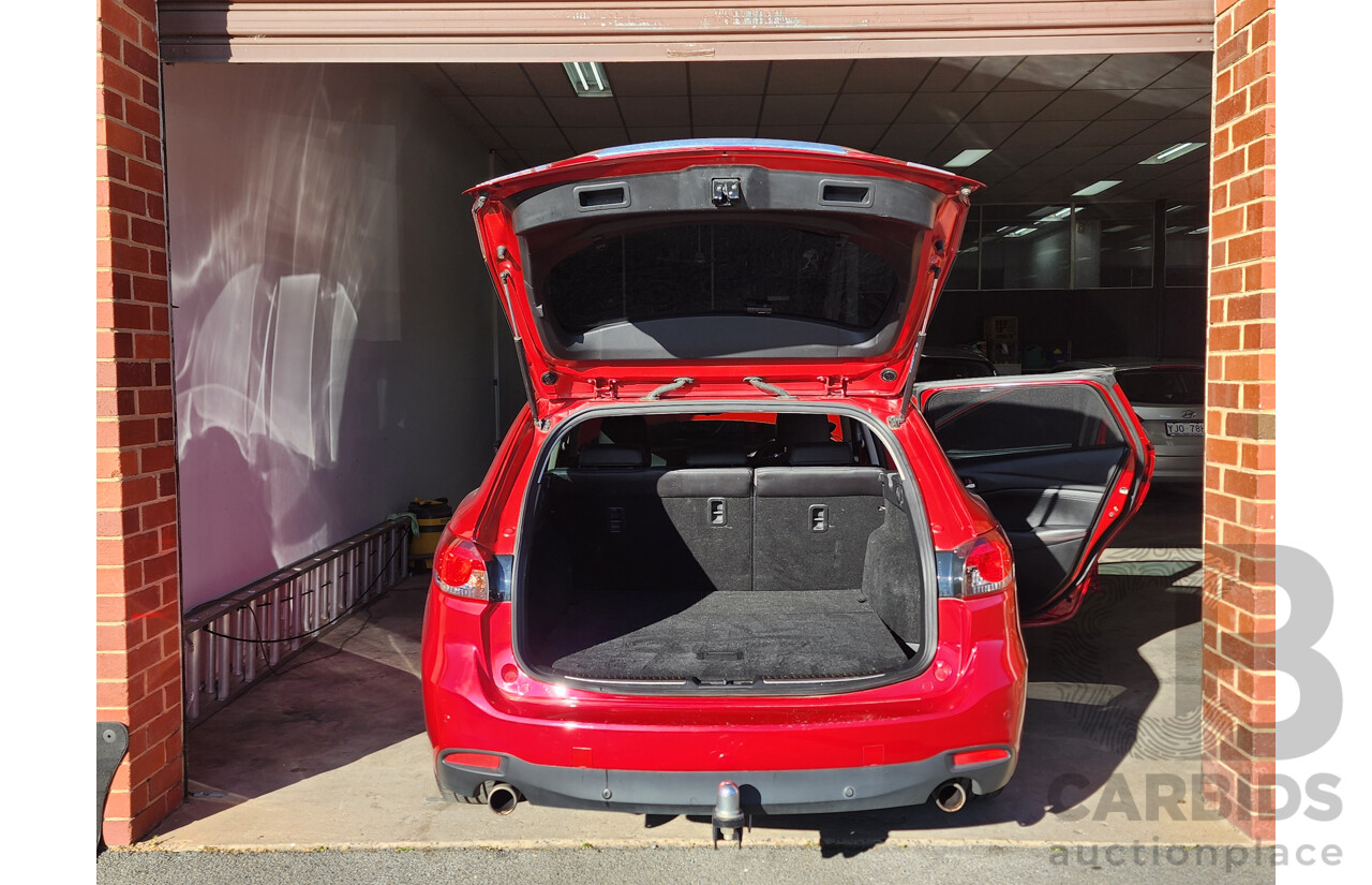 01/2013 Mazda Mazda6 Atenza 6C 4d Wagon Red 2.2L