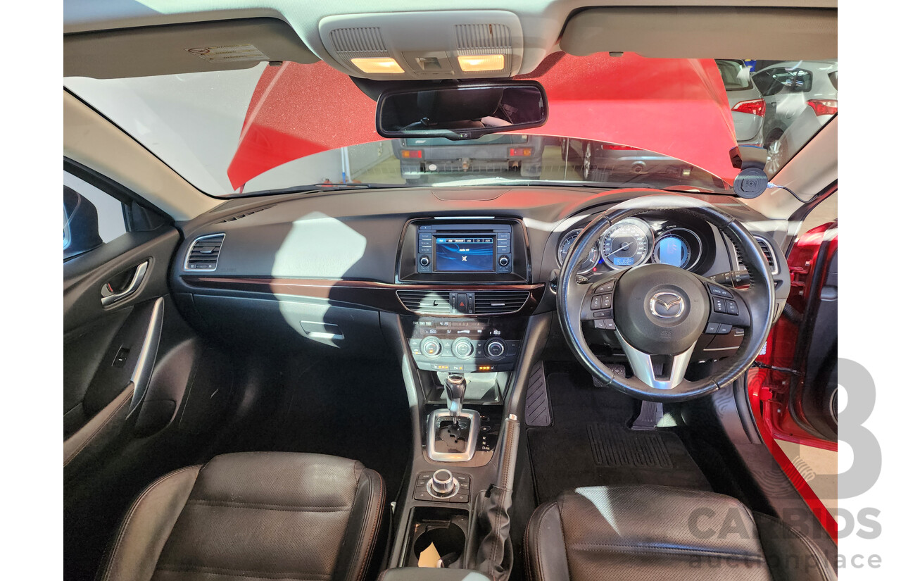 01/2013 Mazda Mazda6 Atenza 6C 4d Wagon Red 2.2L