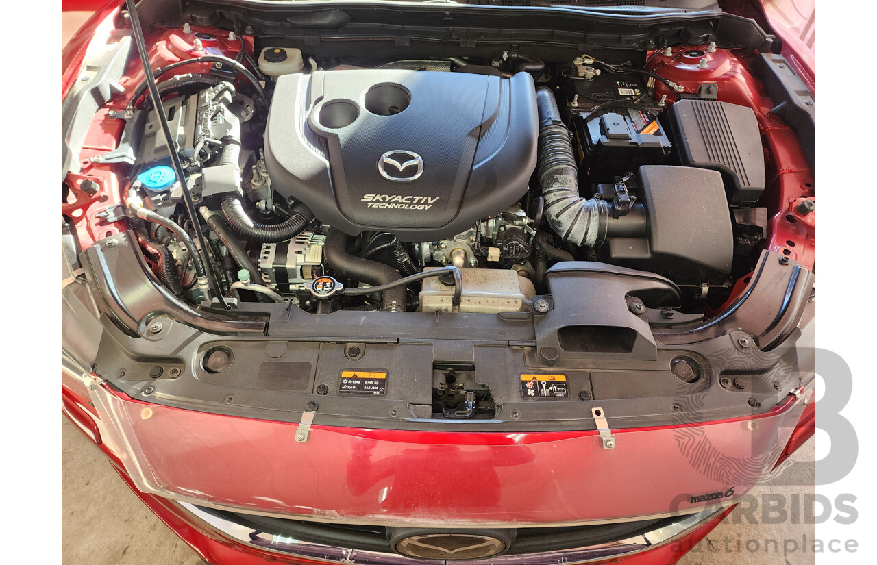 01/2013 Mazda Mazda6 Atenza 6C 4d Wagon Red 2.2L