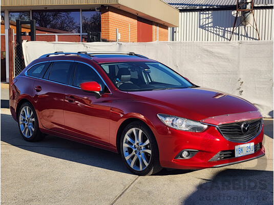 01/2013 Mazda Mazda6 Atenza 6C 4d Wagon Red 2.2L