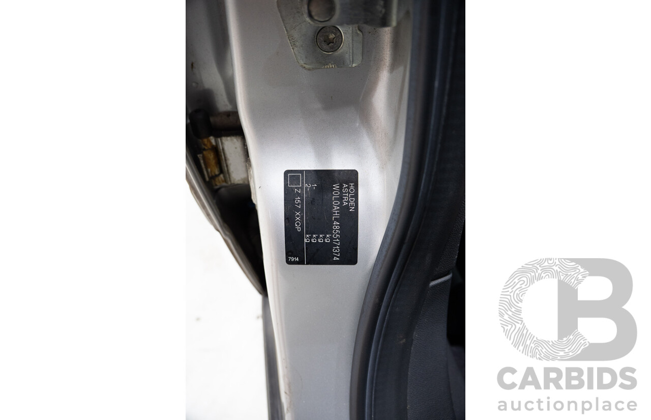 06/2005 Holden Astra CD AH 5D Hatchback Silver 1.8L