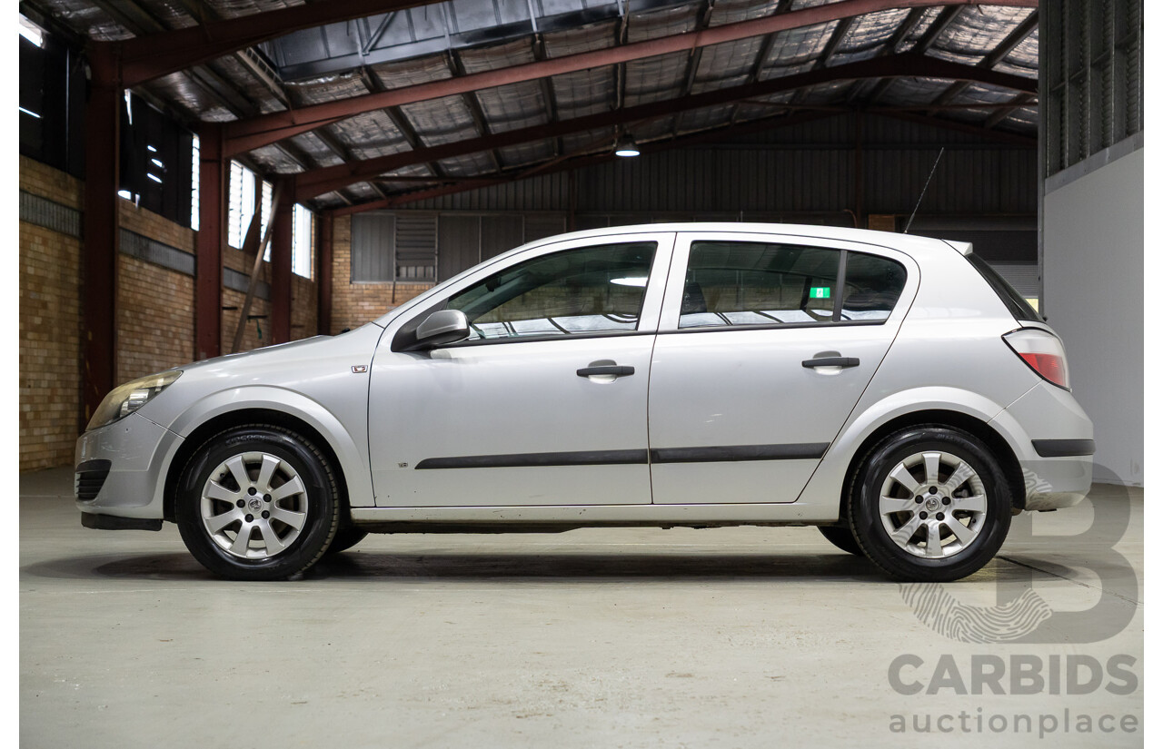06/2005 Holden Astra CD AH 5D Hatchback Silver 1.8L