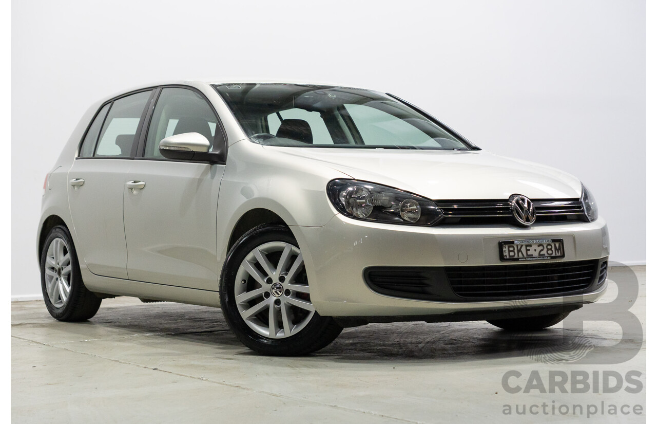 07/2009 Volkswagen Golf 118 TSI Comfortline 1K 6TH Gen 5d Hatchback Silver Twincharged 1.4L