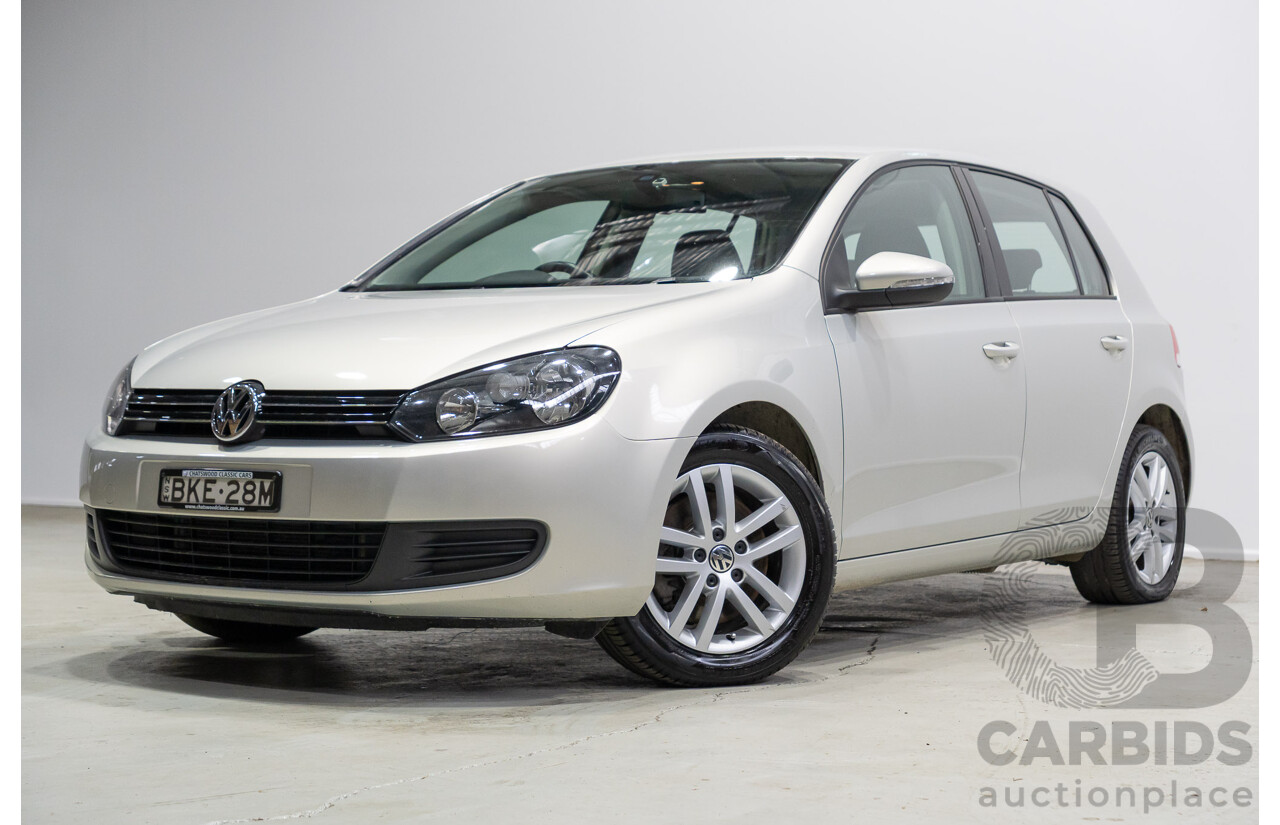 07/2009 Volkswagen Golf 118 TSI Comfortline 1K 6TH Gen 5d Hatchback Silver Twincharged 1.4L