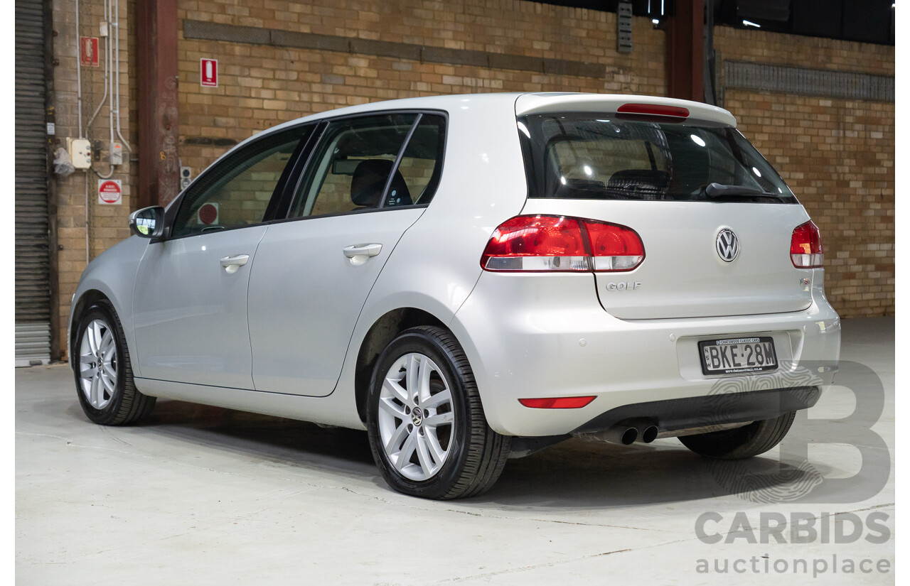 07/2009 Volkswagen Golf 118 TSI Comfortline 1K 6TH Gen 5d Hatchback Silver Twincharged 1.4L