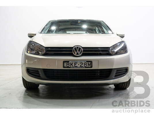 07/2009 Volkswagen Golf 118 TSI Comfortline 1K 6TH Gen 5d Hatchback Silver Twincharged 1.4L