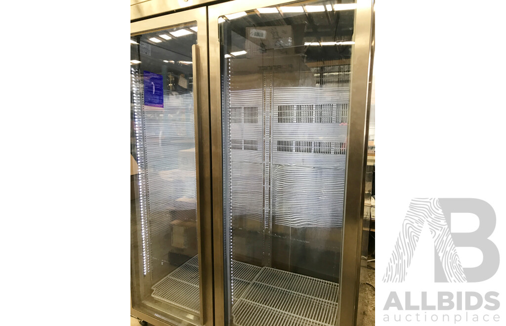 Williams Pearl Star 2 Glass Door Upright Fridge