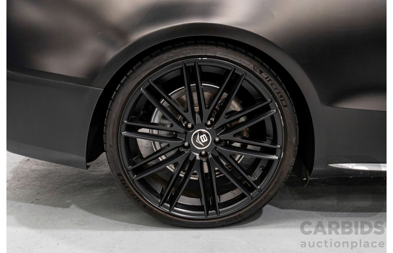 5/2015 Audi A5 2.0 TFSI Quattro S-Line Pack (AWD) 8T MY15 2d Coupe Myth Black Metallic / Wrapped Black Turbo 2.0L