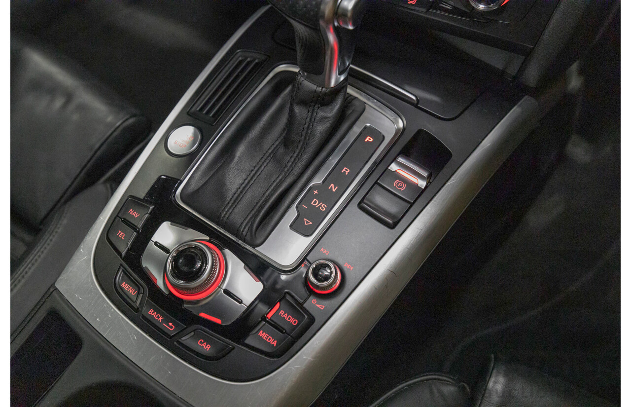 5/2015 Audi A5 2.0 TFSI Quattro S-Line Pack (AWD) 8T MY15 2d Coupe Myth Black Metallic / Wrapped Black Turbo 2.0L