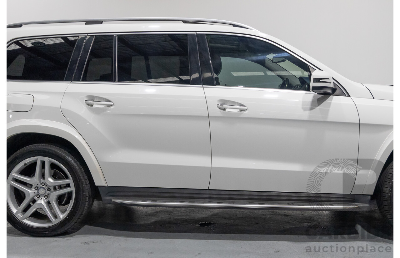 12/2013 Mercedes-Benz GL 350 Bluetec (AWD) X166 4d Wagon Polar White Turbo Diesel V6 3.0L - 7 Seater