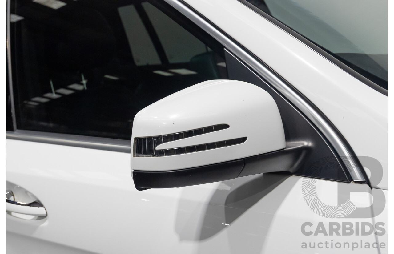 12/2013 Mercedes-Benz GL 350 Bluetec (AWD) X166 4d Wagon Polar White Turbo Diesel V6 3.0L - 7 Seater