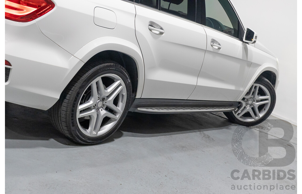 12/2013 Mercedes-Benz GL 350 Bluetec (AWD) X166 4d Wagon Polar White Turbo Diesel V6 3.0L - 7 Seater