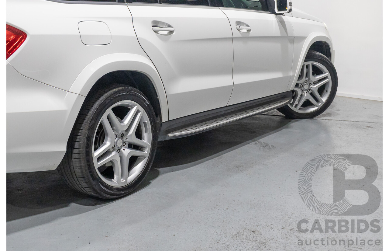 12/2013 Mercedes-Benz GL 350 Bluetec (AWD) X166 4d Wagon Polar White Turbo Diesel V6 3.0L - 7 Seater