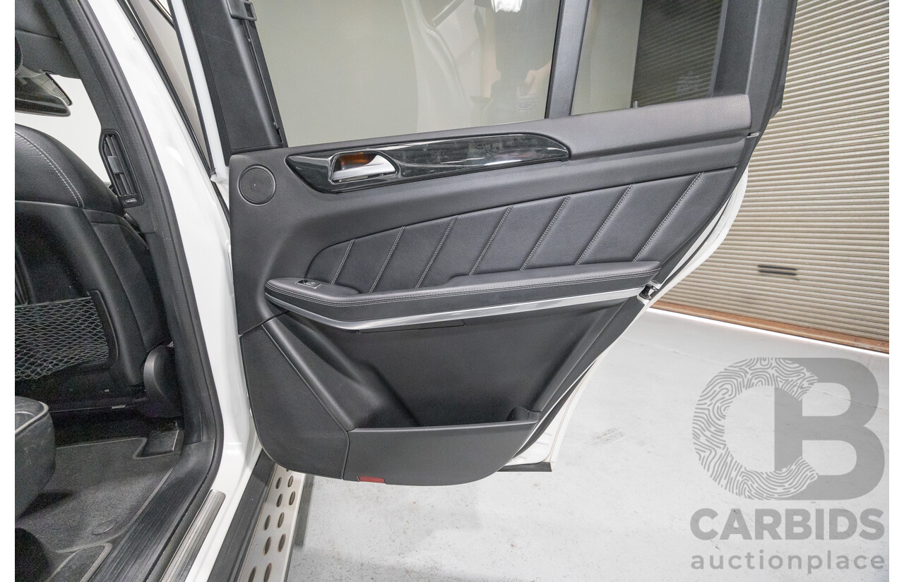 12/2013 Mercedes-Benz GL 350 Bluetec (AWD) X166 4d Wagon Polar White Turbo Diesel V6 3.0L - 7 Seater