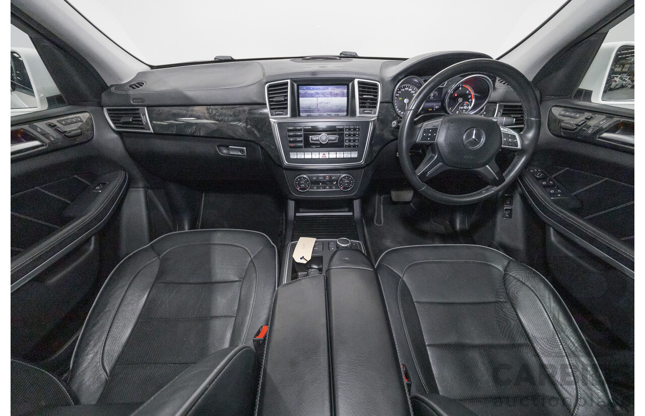 12/2013 Mercedes-Benz GL 350 Bluetec (AWD) X166 4d Wagon Polar White Turbo Diesel V6 3.0L - 7 Seater