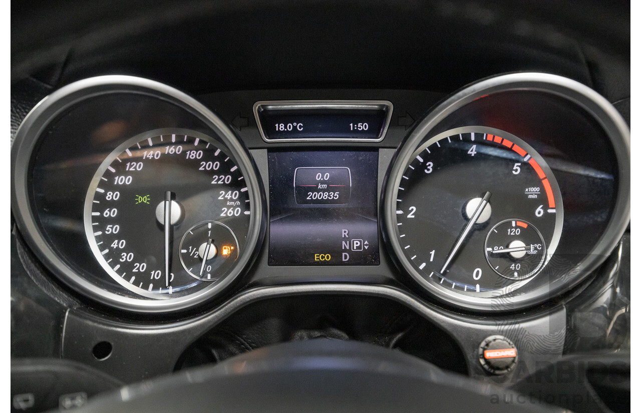 12/2013 Mercedes-Benz GL 350 Bluetec (AWD) X166 4d Wagon Polar White Turbo Diesel V6 3.0L - 7 Seater