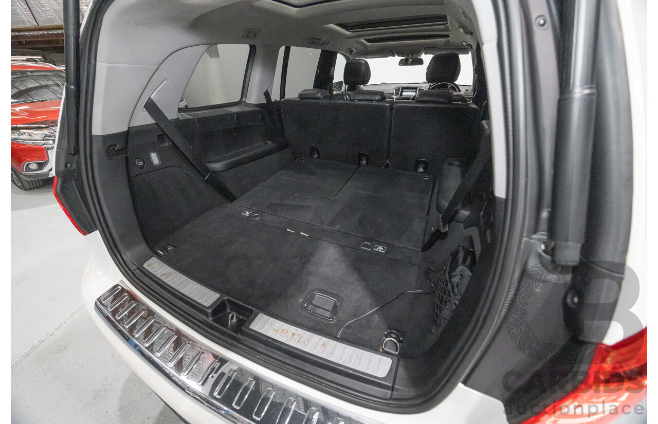12/2013 Mercedes-Benz GL 350 Bluetec (AWD) X166 4d Wagon Polar White Turbo Diesel V6 3.0L - 7 Seater