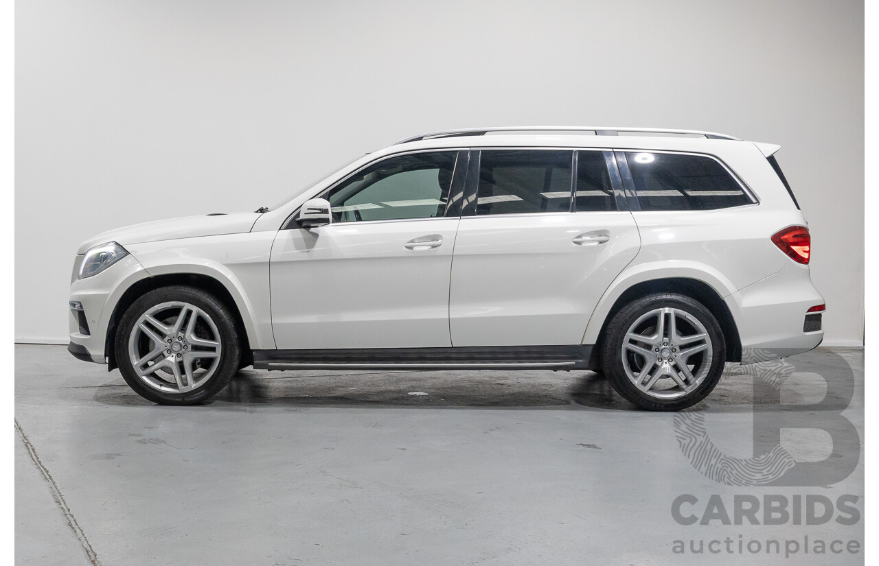 12/2013 Mercedes-Benz GL 350 Bluetec (AWD) X166 4d Wagon Polar White Turbo Diesel V6 3.0L - 7 Seater