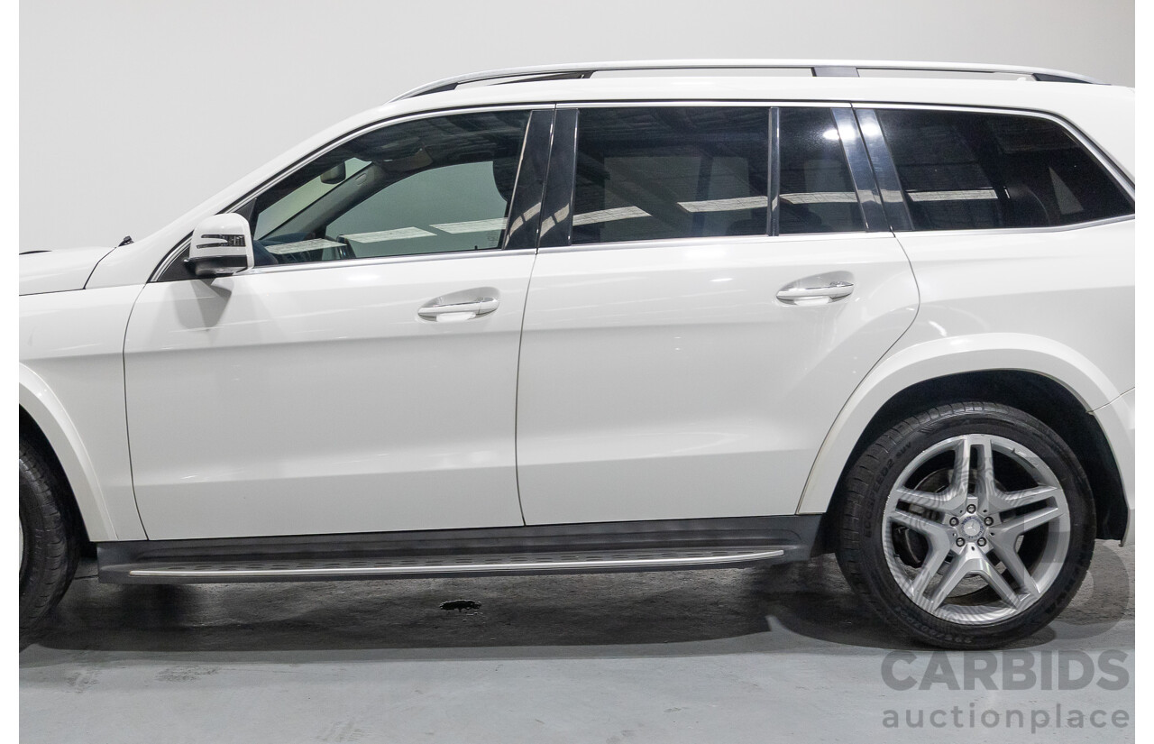 12/2013 Mercedes-Benz GL 350 Bluetec (AWD) X166 4d Wagon Polar White Turbo Diesel V6 3.0L - 7 Seater
