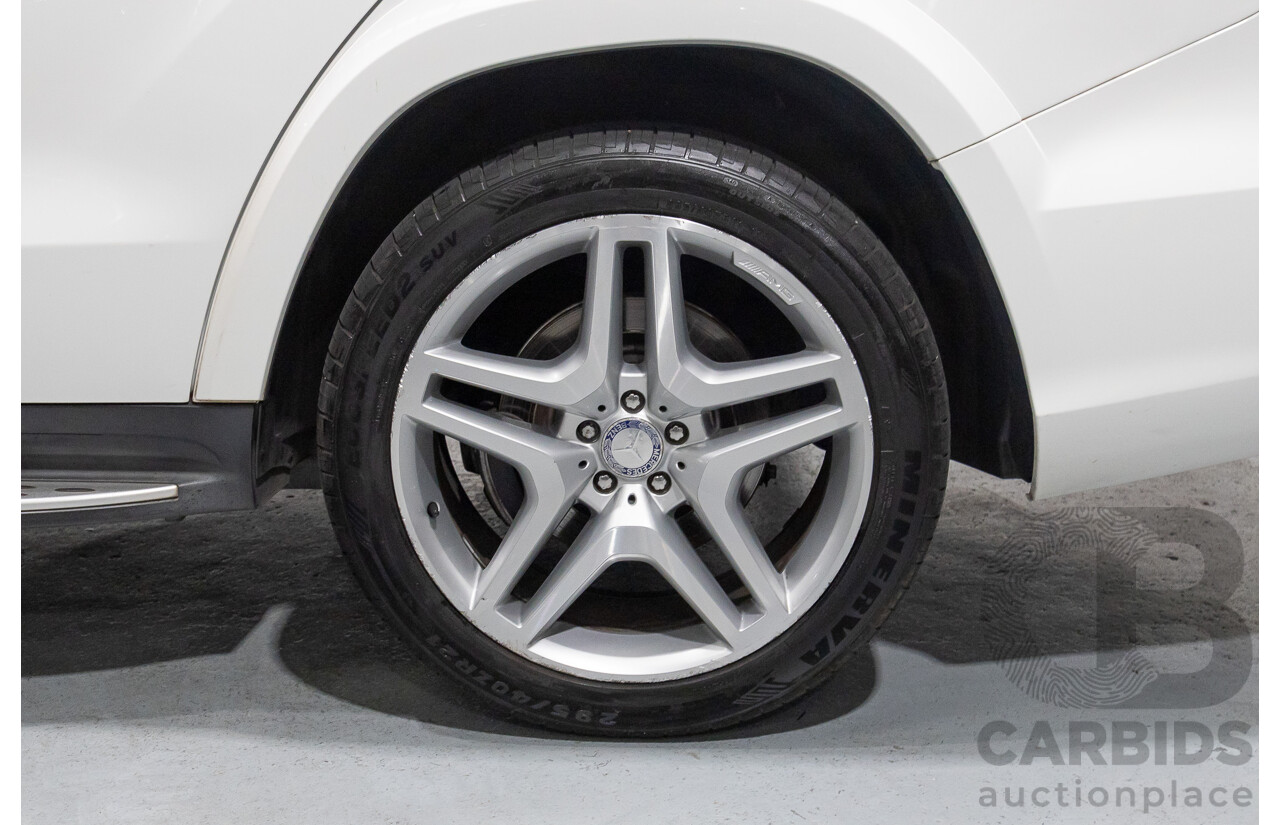 12/2013 Mercedes-Benz GL 350 Bluetec (AWD) X166 4d Wagon Polar White Turbo Diesel V6 3.0L - 7 Seater
