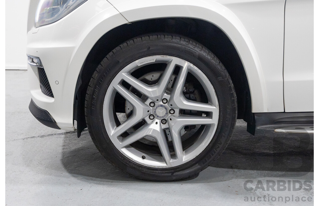 12/2013 Mercedes-Benz GL 350 Bluetec (AWD) X166 4d Wagon Polar White Turbo Diesel V6 3.0L - 7 Seater