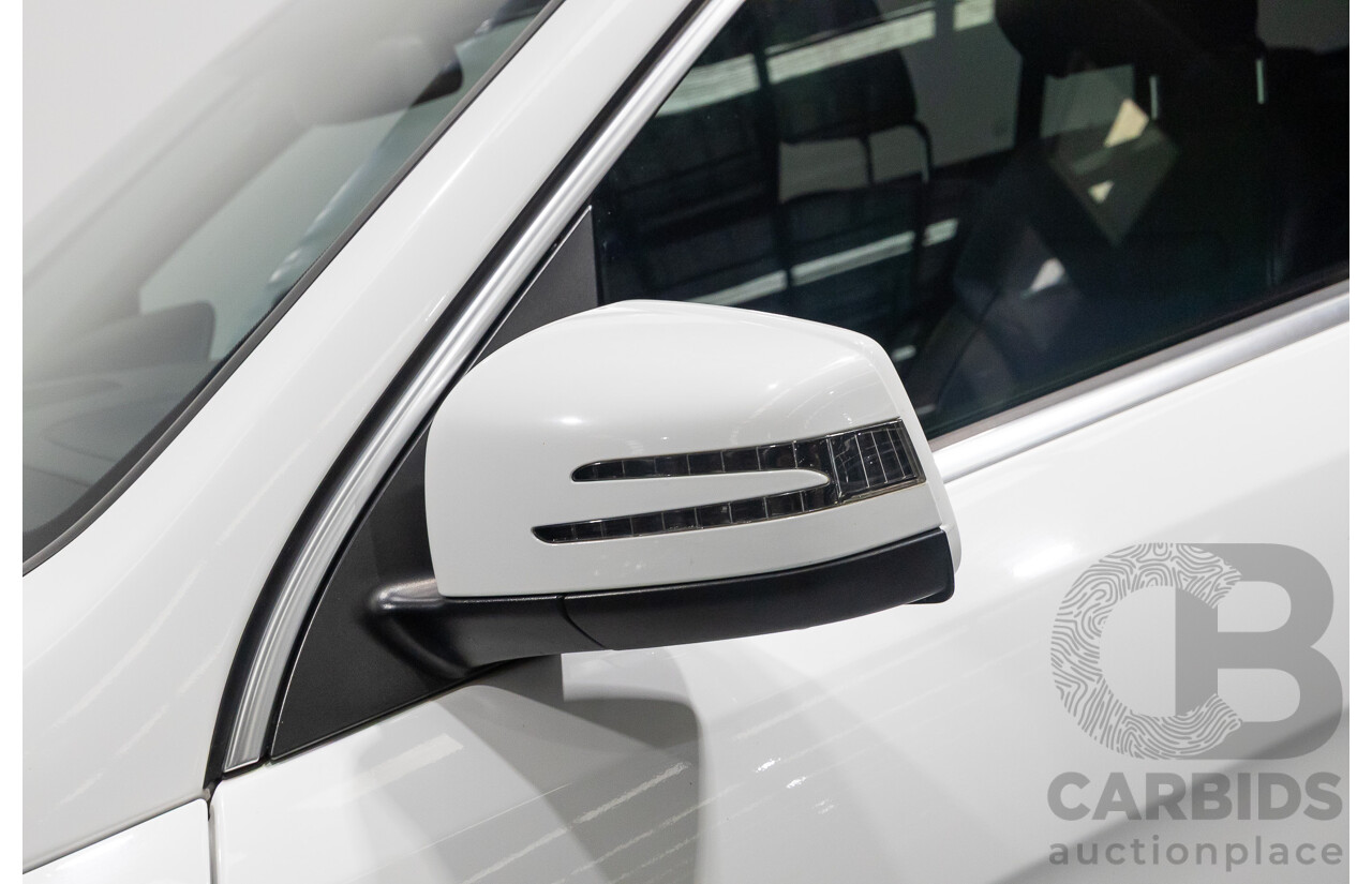 12/2013 Mercedes-Benz GL 350 Bluetec (AWD) X166 4d Wagon Polar White Turbo Diesel V6 3.0L - 7 Seater