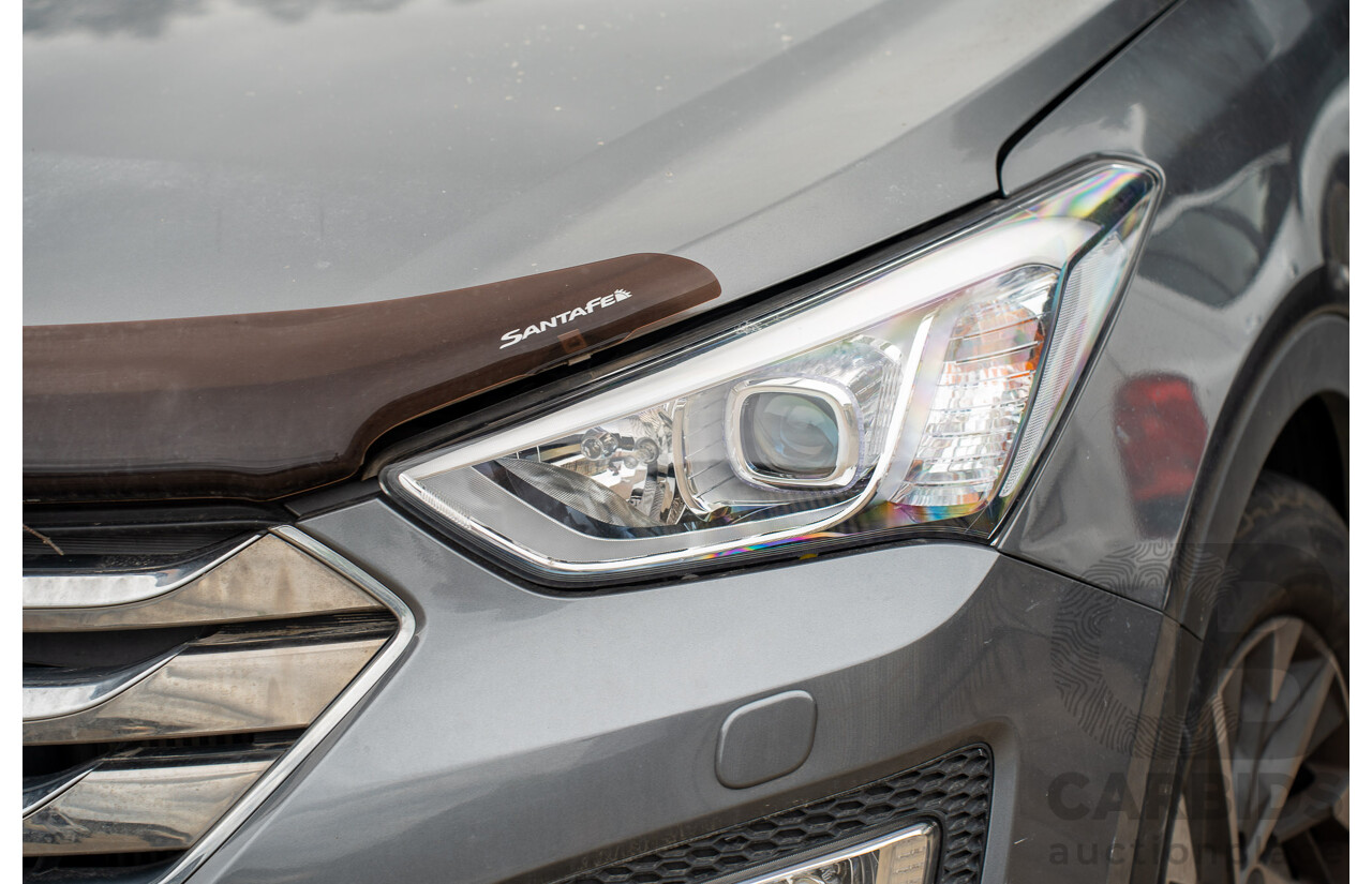 10/2012 Hyundai Santa Fe Highlander CRDi (AWD) DM 4d Wagon Silver 2.2L
