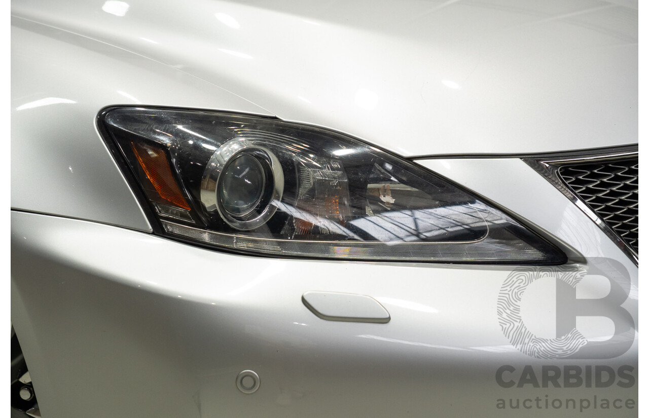 06/2010 Lexus IS F USE20R 09 Upgrade 4d Sedan Premium Silver Metallic V8 5.0L