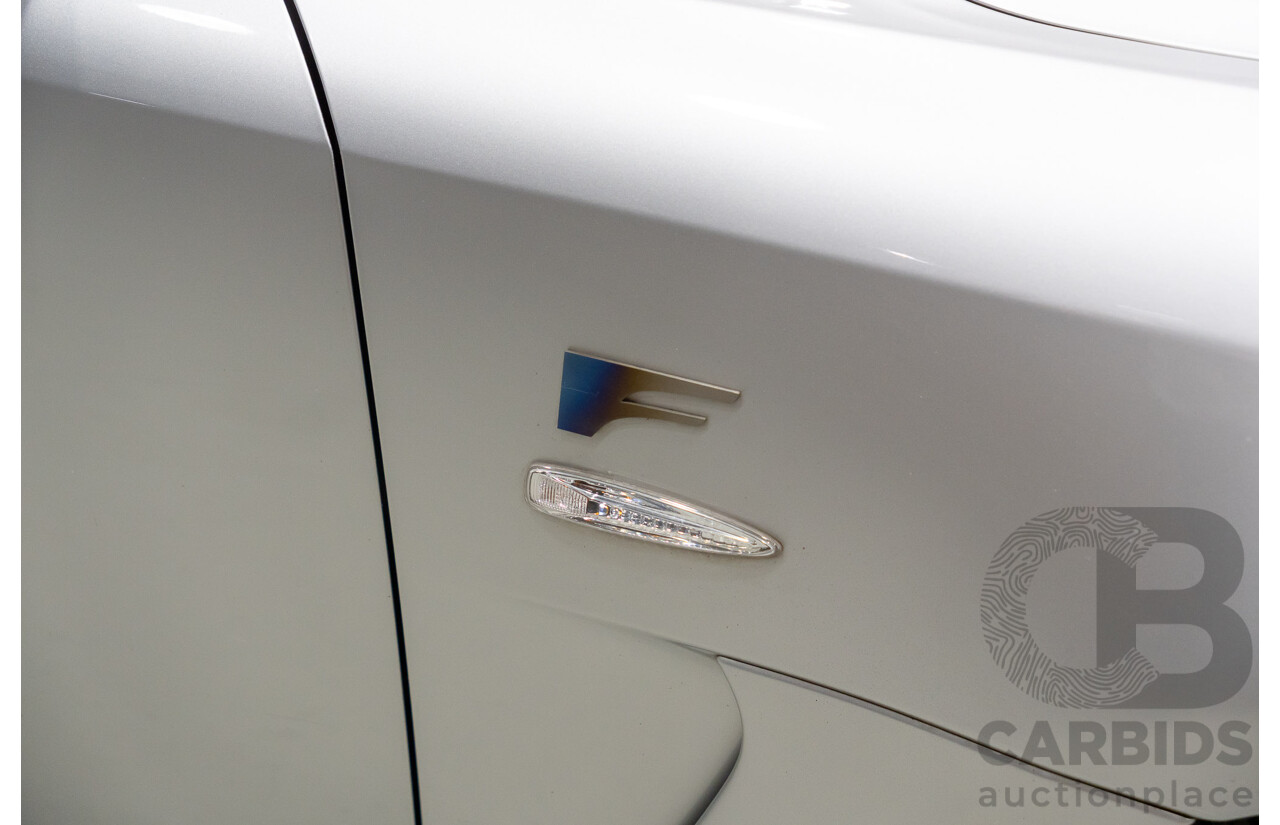 06/2010 Lexus IS F USE20R 09 Upgrade 4d Sedan Premium Silver Metallic V8 5.0L