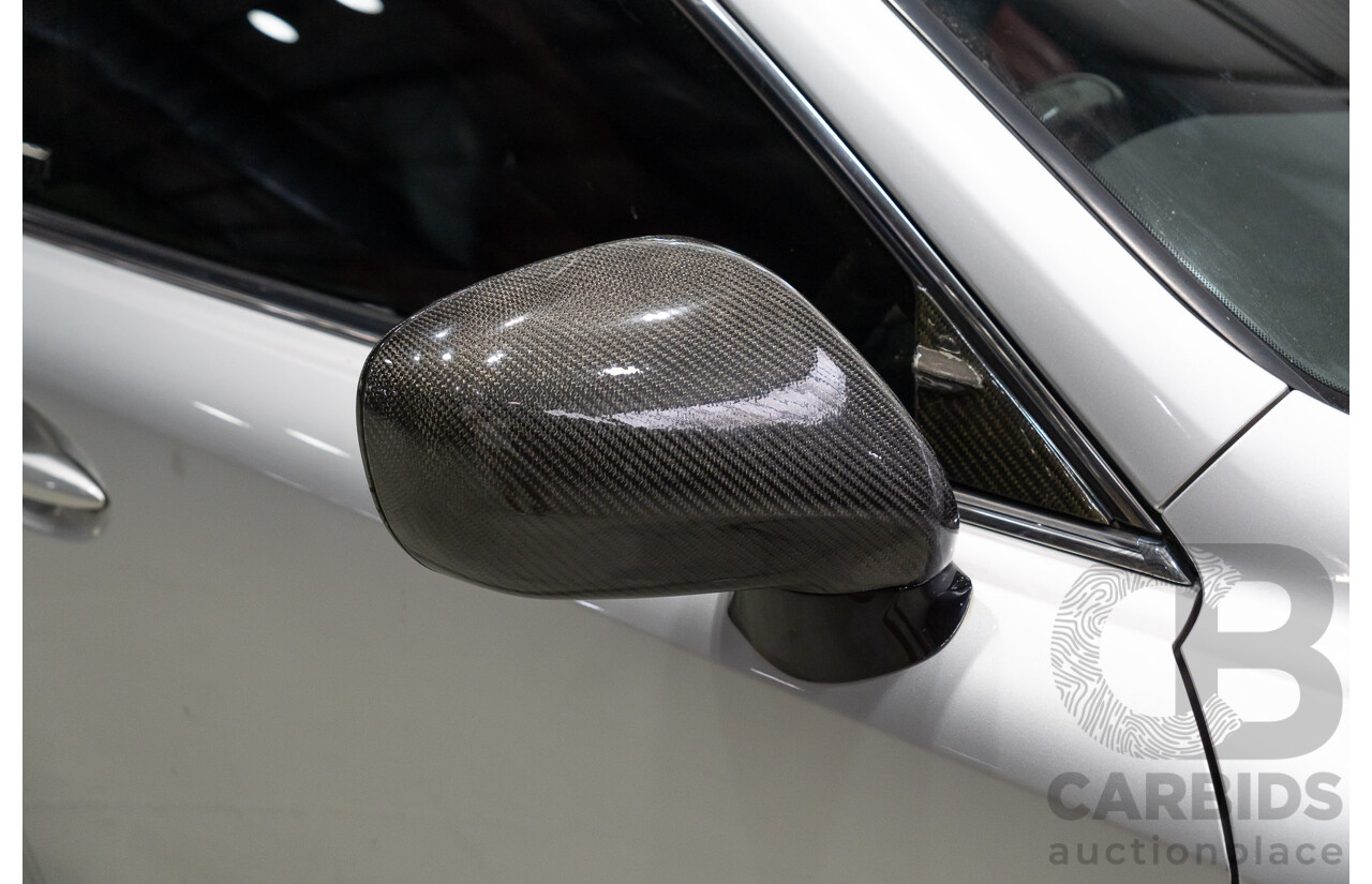 06/2010 Lexus IS F USE20R 09 Upgrade 4d Sedan Premium Silver Metallic V8 5.0L