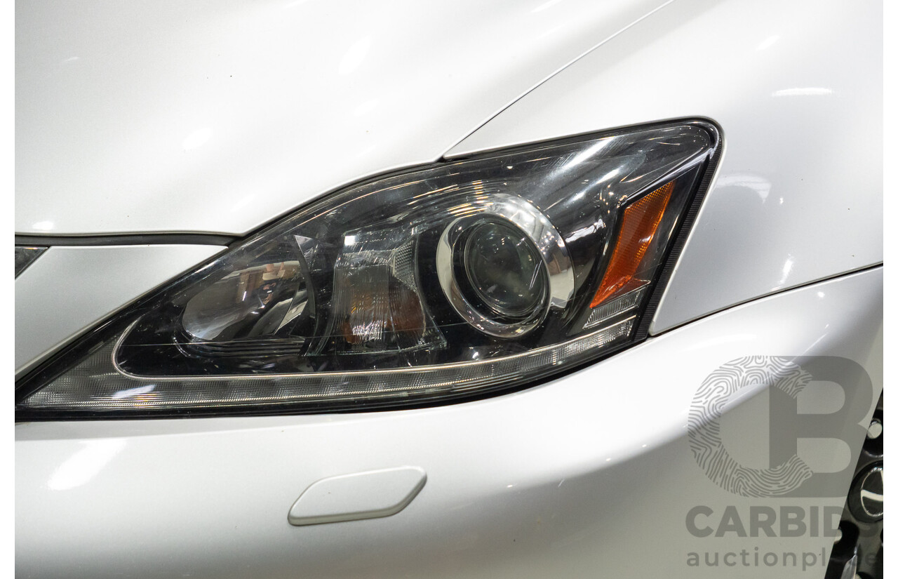 06/2010 Lexus IS F USE20R 09 Upgrade 4d Sedan Premium Silver Metallic V8 5.0L