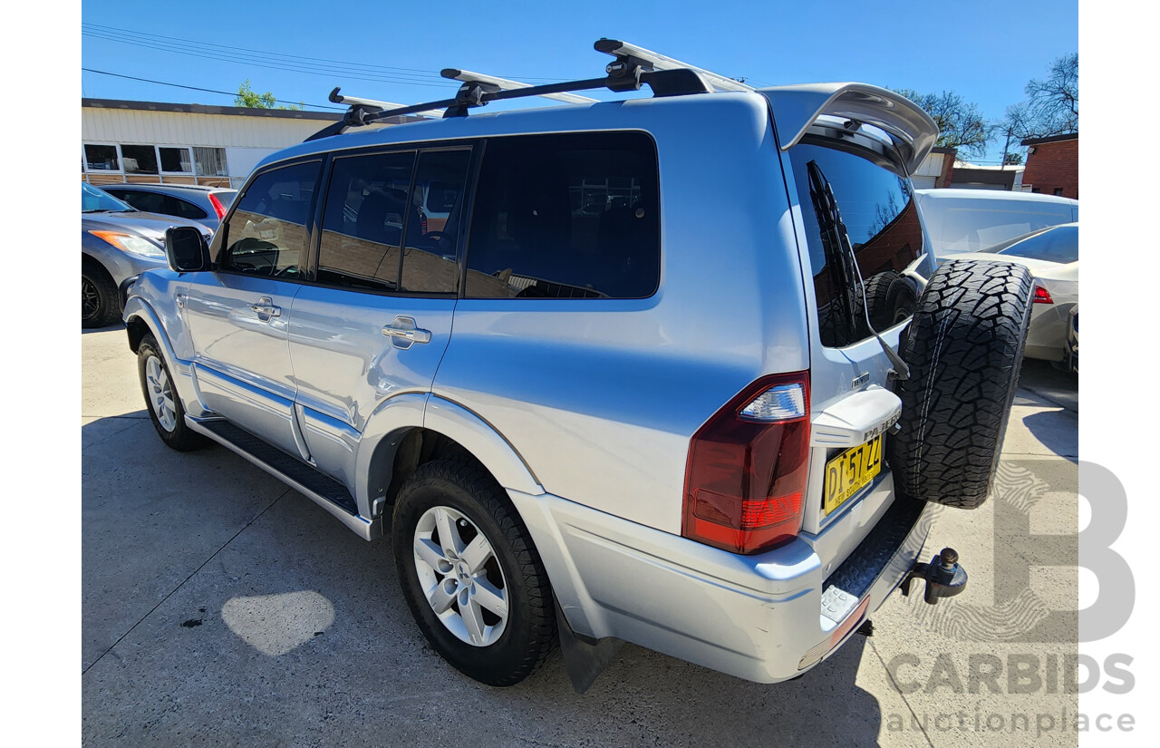 07/2004 Mitsubishi Pajero Exceed LWB (4x4) NP 4d Wagon Silver 3.8L