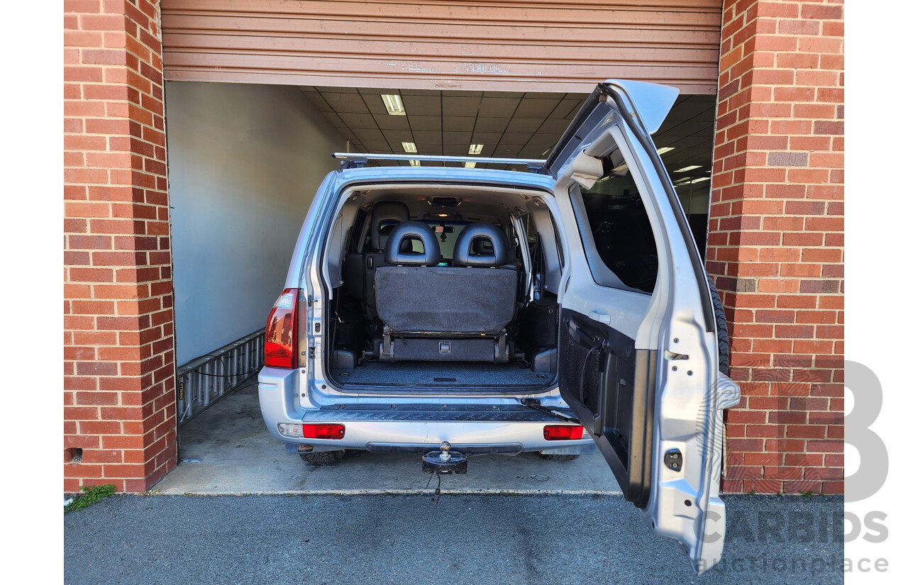 07/2004 Mitsubishi Pajero Exceed LWB (4x4) NP 4d Wagon Silver 3.8L