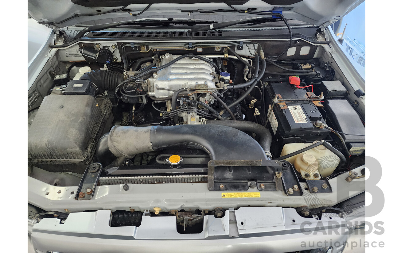07/2004 Mitsubishi Pajero Exceed LWB (4x4) NP 4d Wagon Silver 3.8L