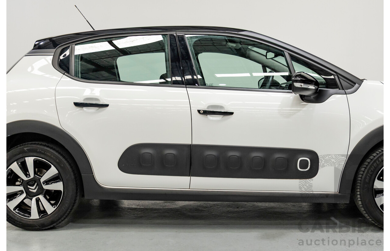 3/2020 Citroen C3 Shine B618 MY20 4d Hatchback White Turbo 1.2L