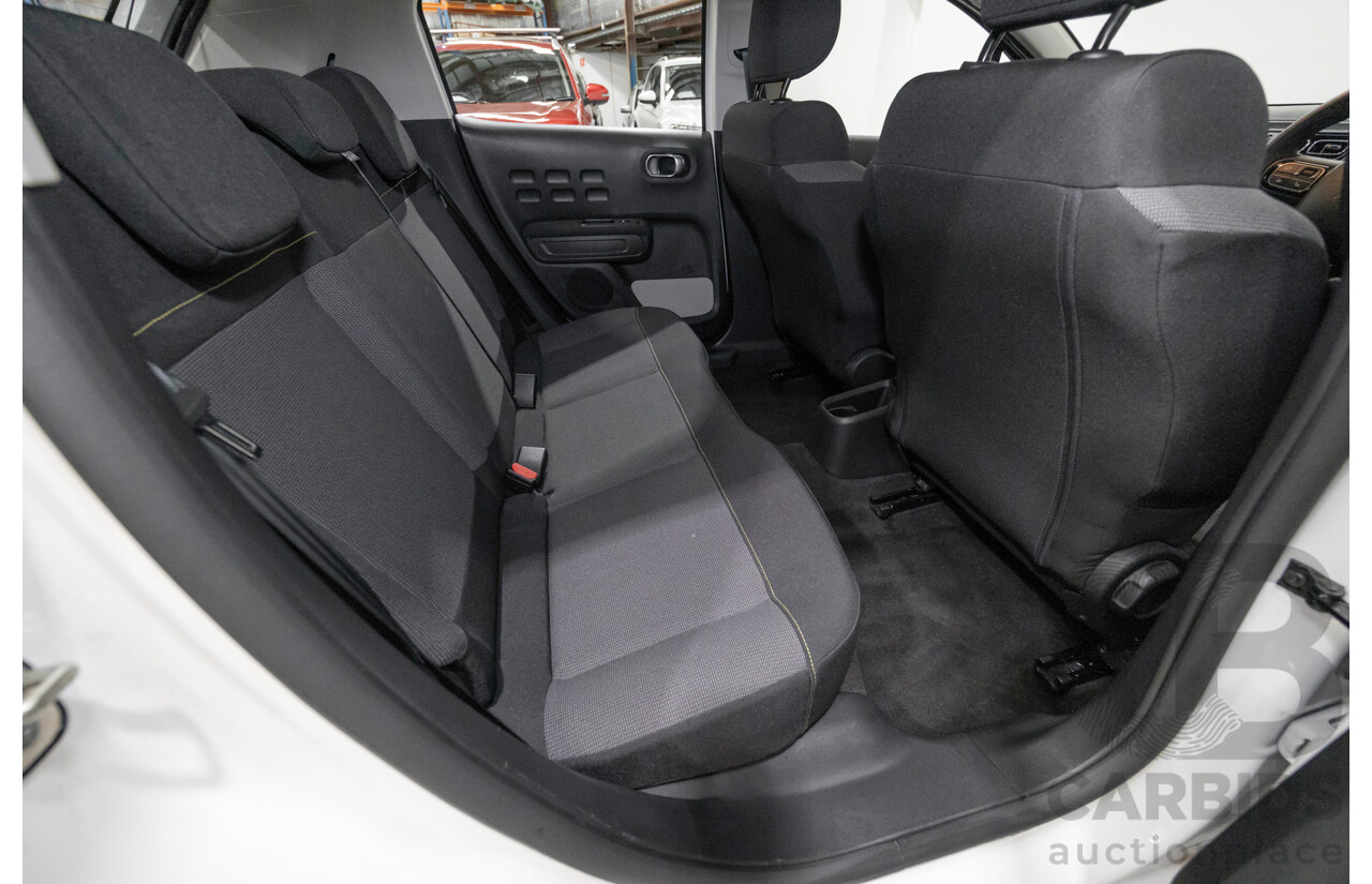 3/2020 Citroen C3 Shine B618 MY20 4d Hatchback White Turbo 1.2L