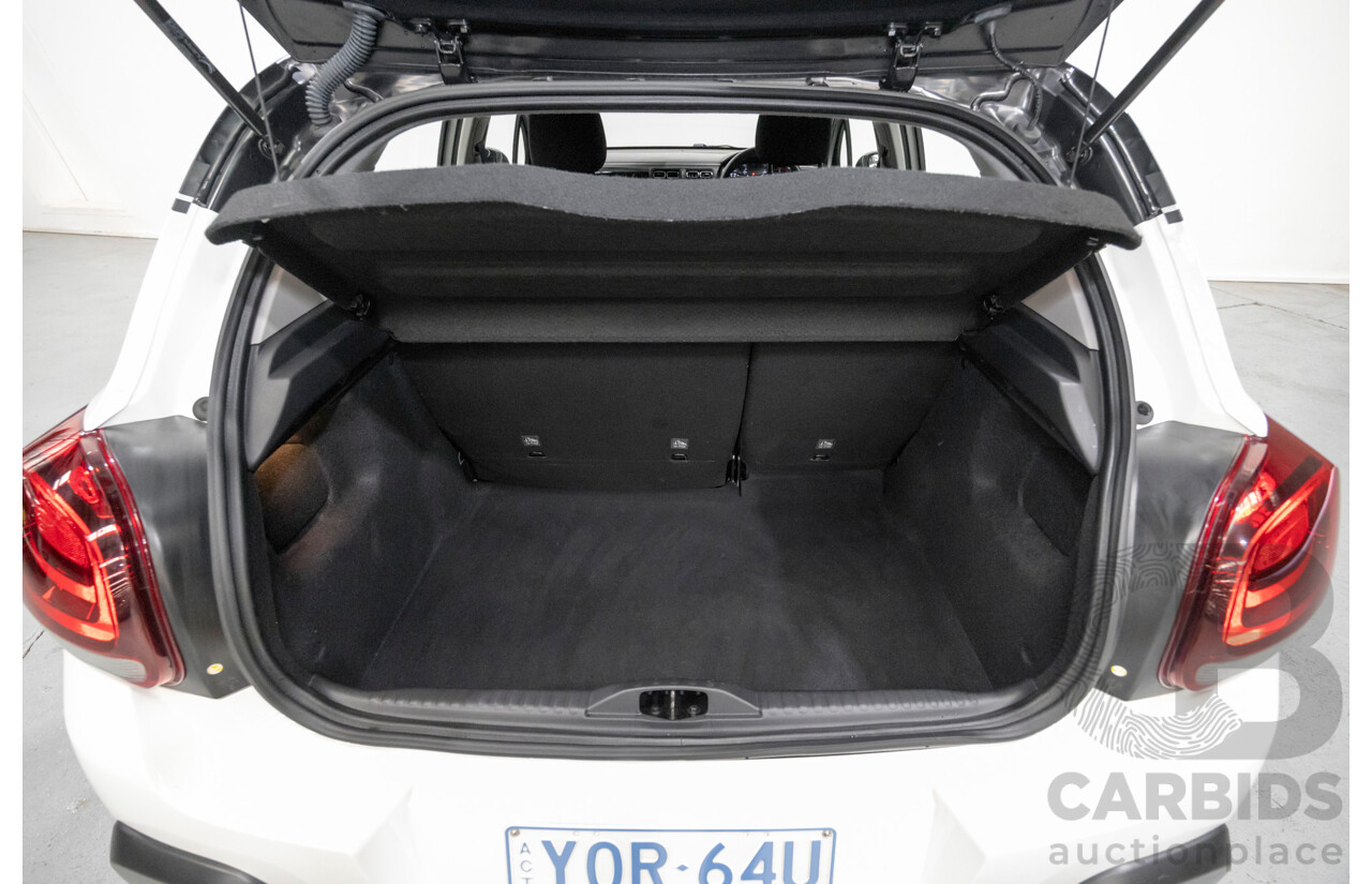 3/2020 Citroen C3 Shine B618 MY20 4d Hatchback White Turbo 1.2L